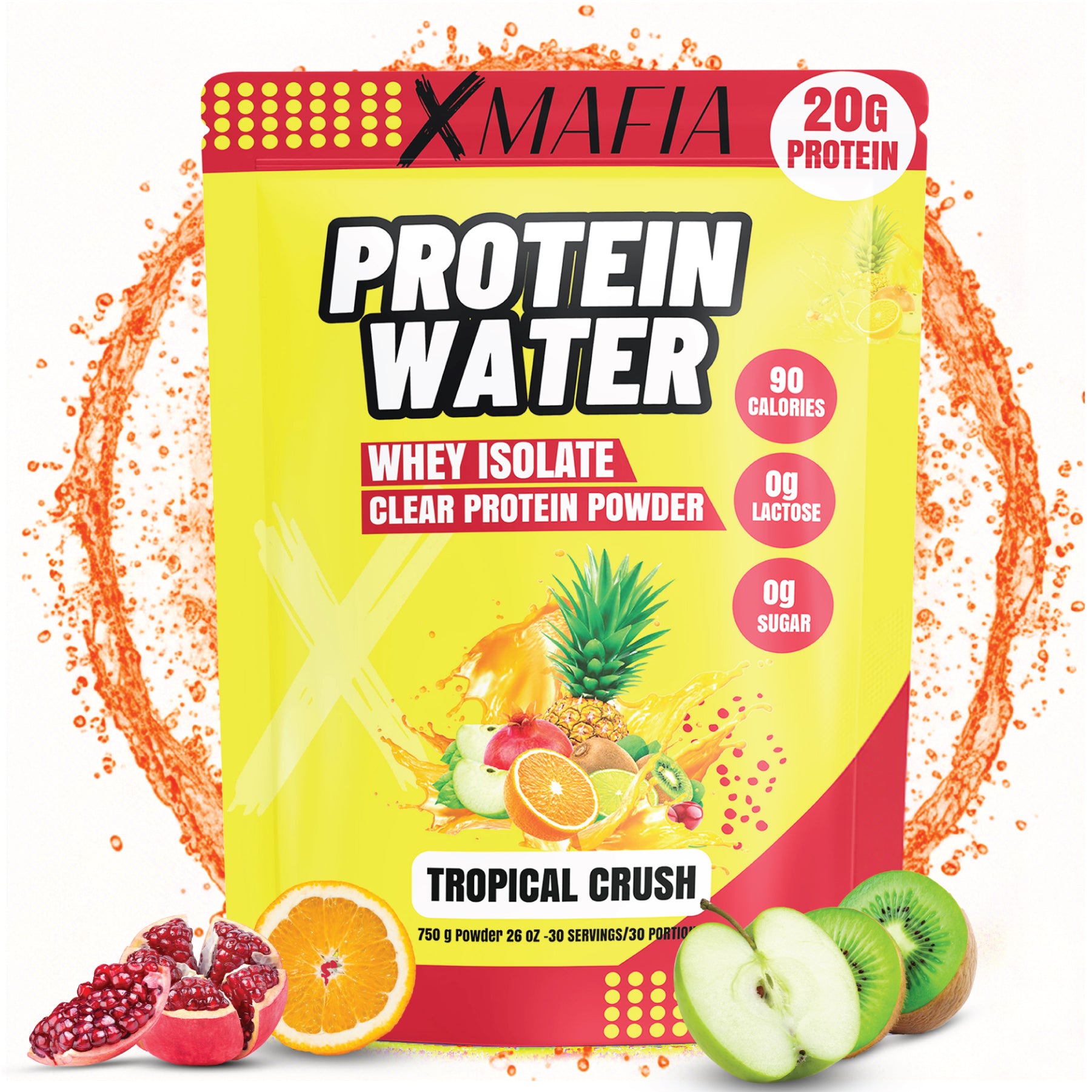 XMAFIA Tropical Crush Clear Protein Water Powder - 20g