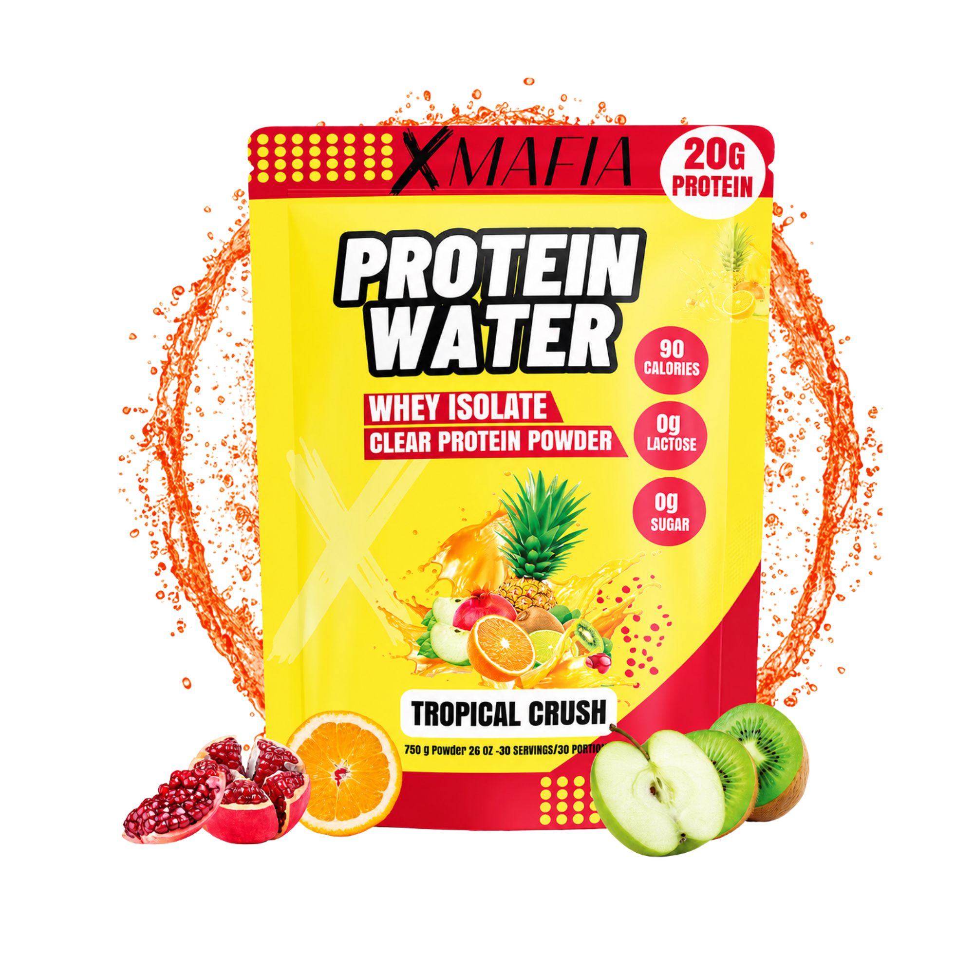 XMAFIA Tropical Crush Clear Protein Water Powder - 20g